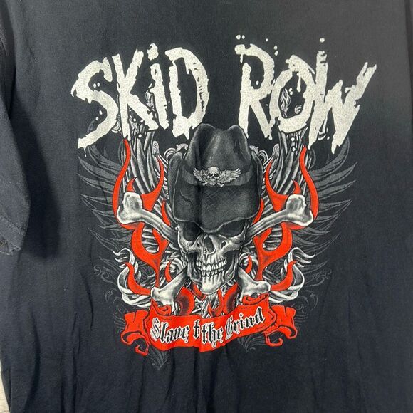Skid Row Band Tee XL Black Rock’s Not Dead Concert Slave to the Grind - Picture 2 of 6